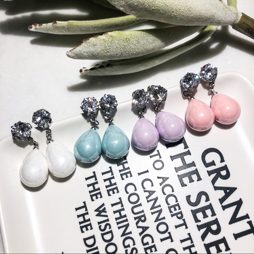 SPECIAL🌷Simple Tear Drop Pearl Earrings